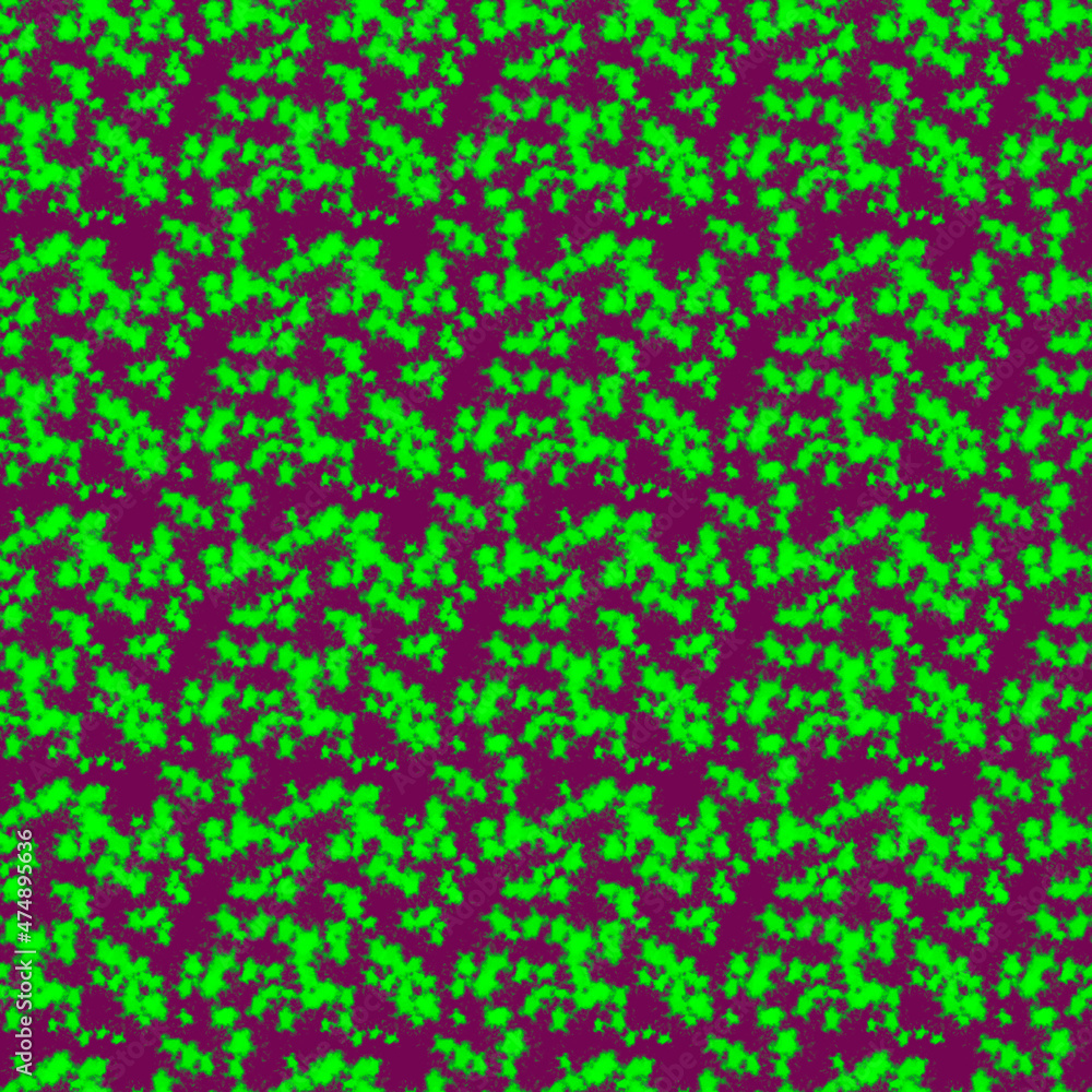 Seamless purple abstract background, green spots. Seamless purple abstract background, green spots.