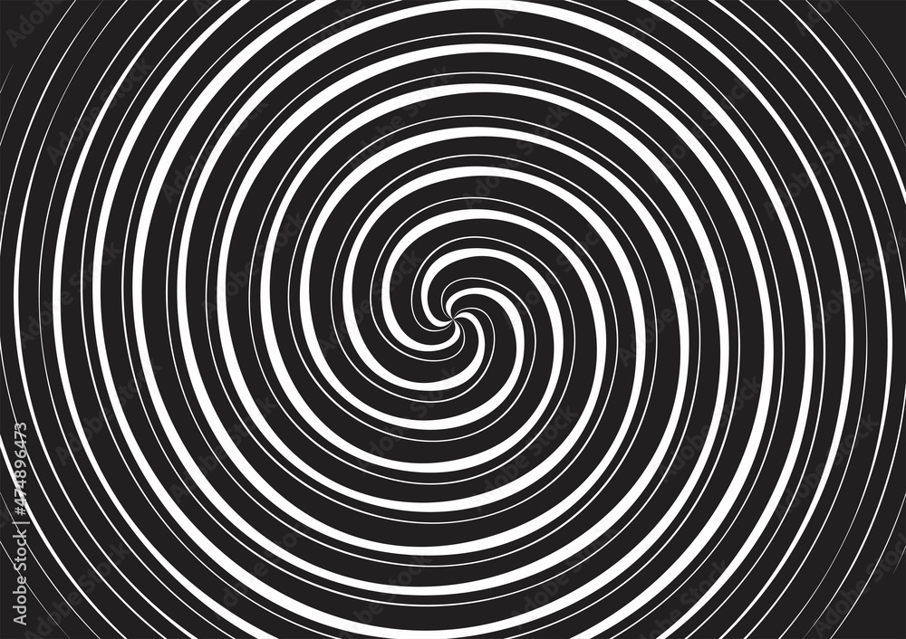 Simple black and white background with swirl line pattern Simple black and white background with swirl line pattern