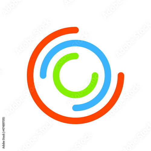 Circle Technology Logo can be used for company, icon, and others.