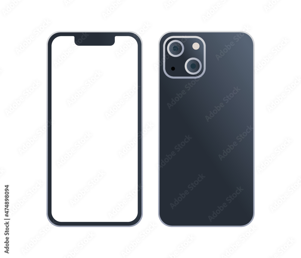 Smartphone and technology flat vector illustration. Smartphone and technology flat vector illustration.