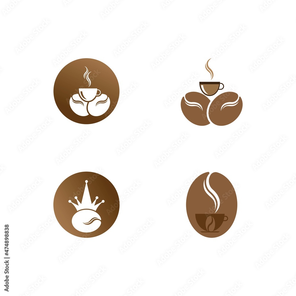 coffee bean icon vector illustration coffee bean icon vector illustration