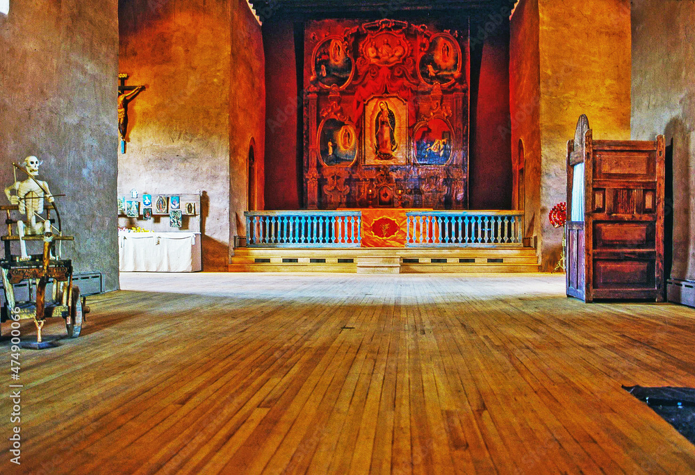 Obraz premium Our Lady of Guadalupe, Santa Fe