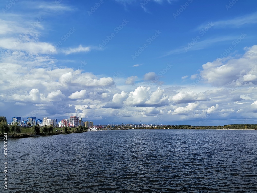 view of the river in the city view of the river in the city