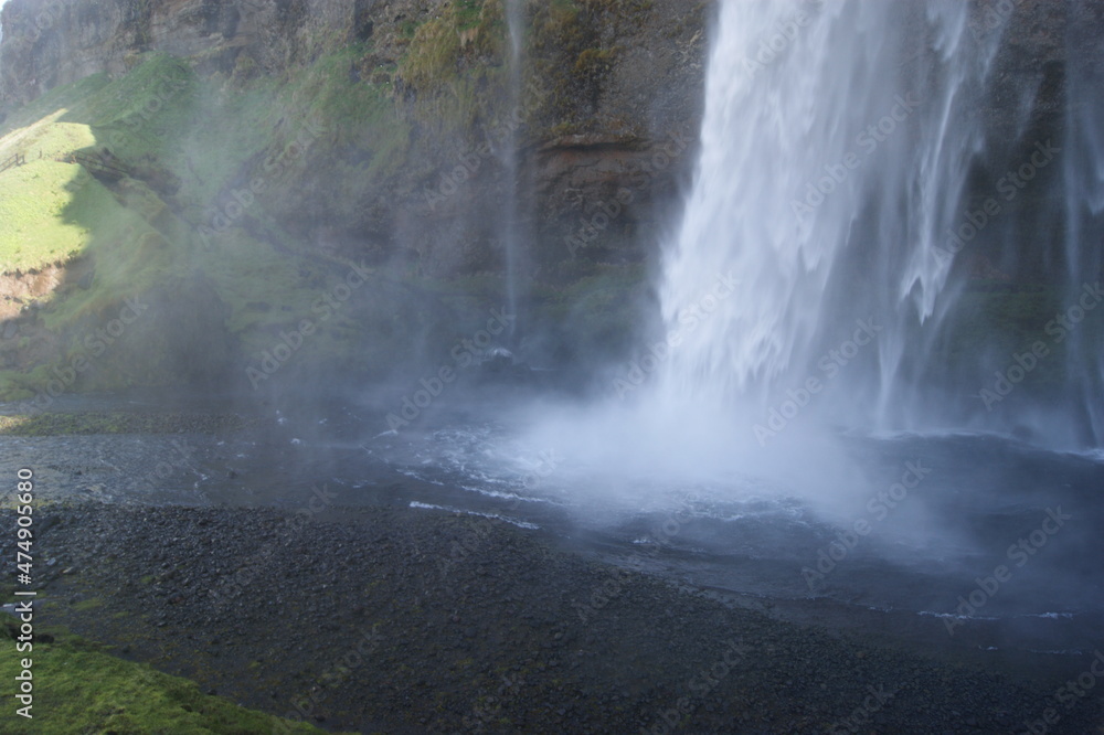 Island, Wasserfall