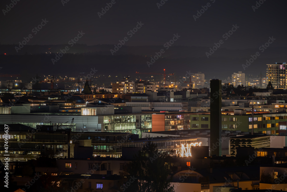 Fototapeta premium Skyline Oerlikon