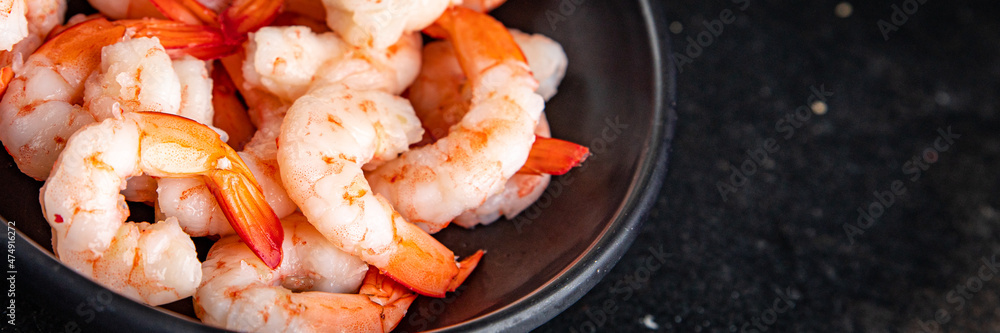 shrimp food prawn peeled shrimp healthy meal food diet snack on the table copy space food background rustic shrimp food prawn peeled shrimp healthy meal food diet snack on the table copy space food background rustic