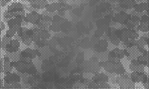 Monochrome Simple Geometric Effect Background. Black Line Halftone Wave Design. Grey Motion Graphic Illustration Wallpaper. Silver Business Texture Wall Background.