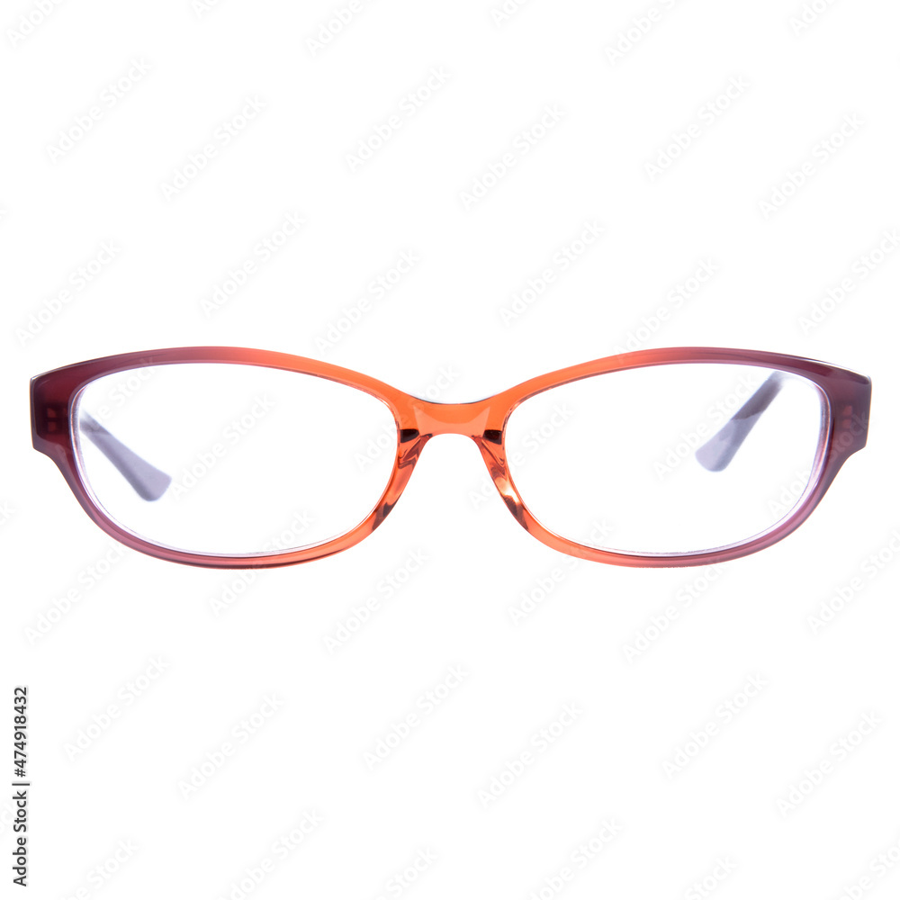 Sun goggles and glasses for vision in red frames
Red glasses frames on white background Sun goggles and glasses for vision in red frames
Red glasses frames on white background