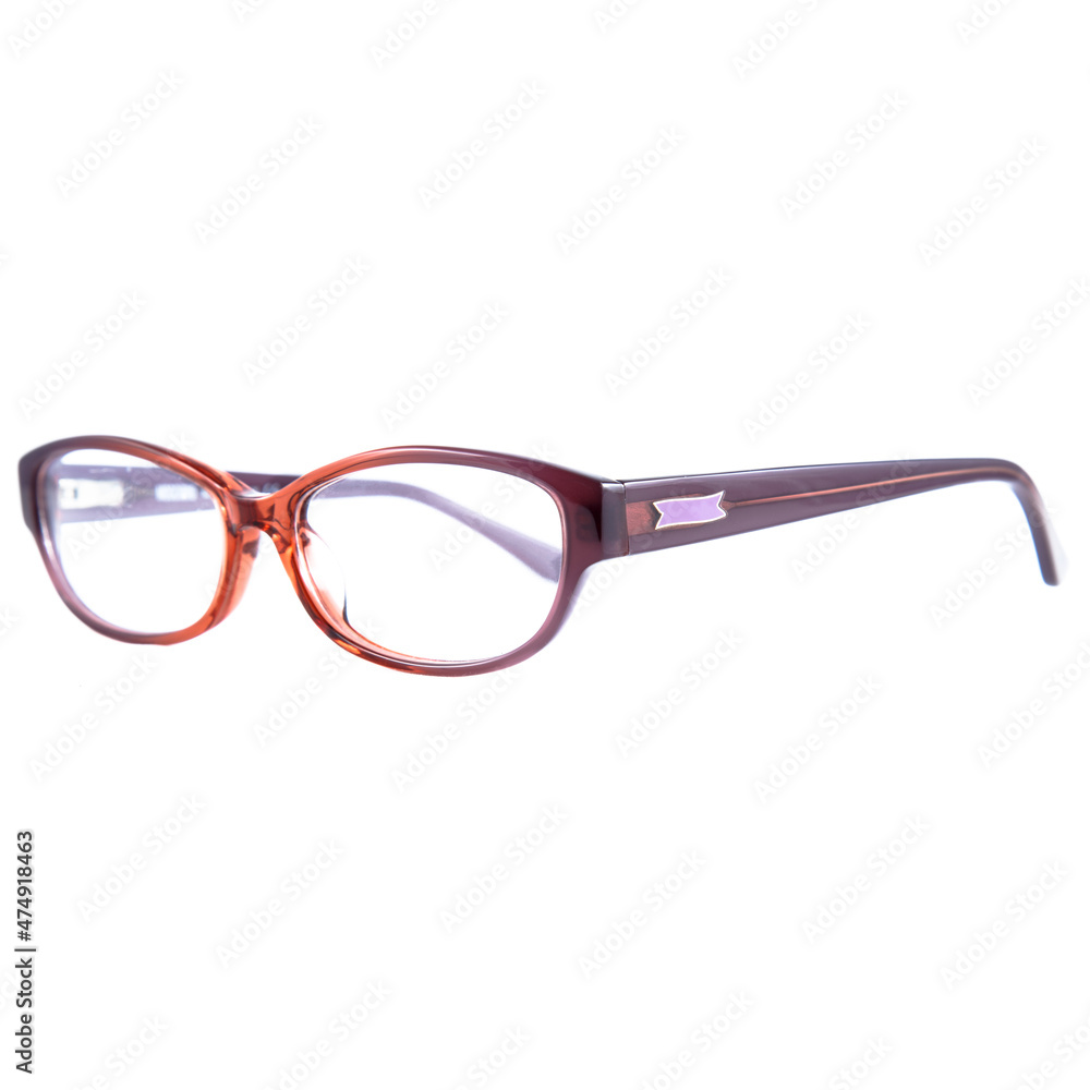 Sun goggles and glasses for vision in red frames
Red glasses frames on white background Sun goggles and glasses for vision in red frames
Red glasses frames on white background