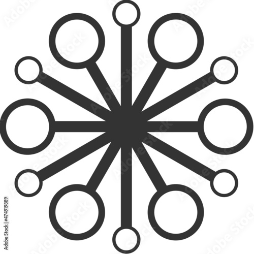 Hexagram icon