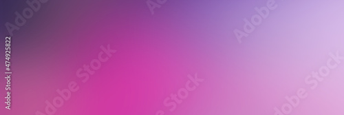 Banner with Smooth pink and lilac colors gradient background