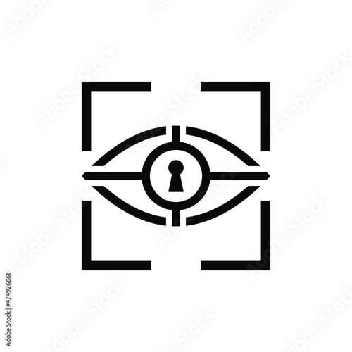 Eye Scan Logo can be used for company, icon, sign, and others.