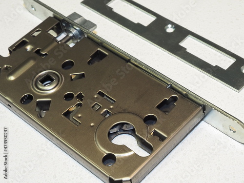 Quadro em tela Conventional mortise lock for door
