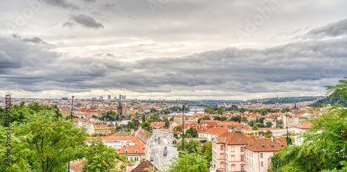 Prague cityscape, HDR Image