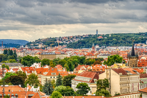Prague cityscape, HDR Image