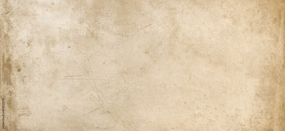 Old parchment paper. Banner texture wallpaper Old parchment paper. Banner texture wallpaper