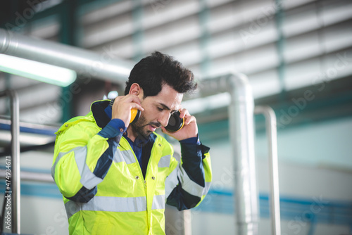 engineering worker manage w...