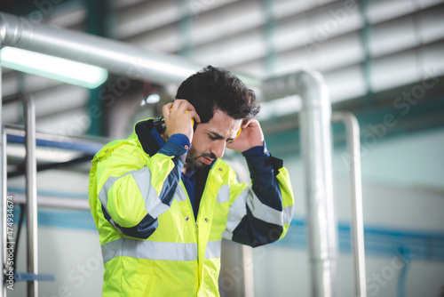 engineering worker manage w...