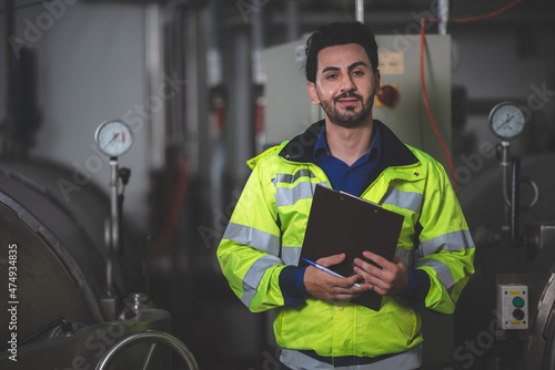 engineering worker manage w...