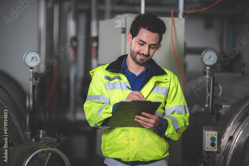 engineering worker manage w...