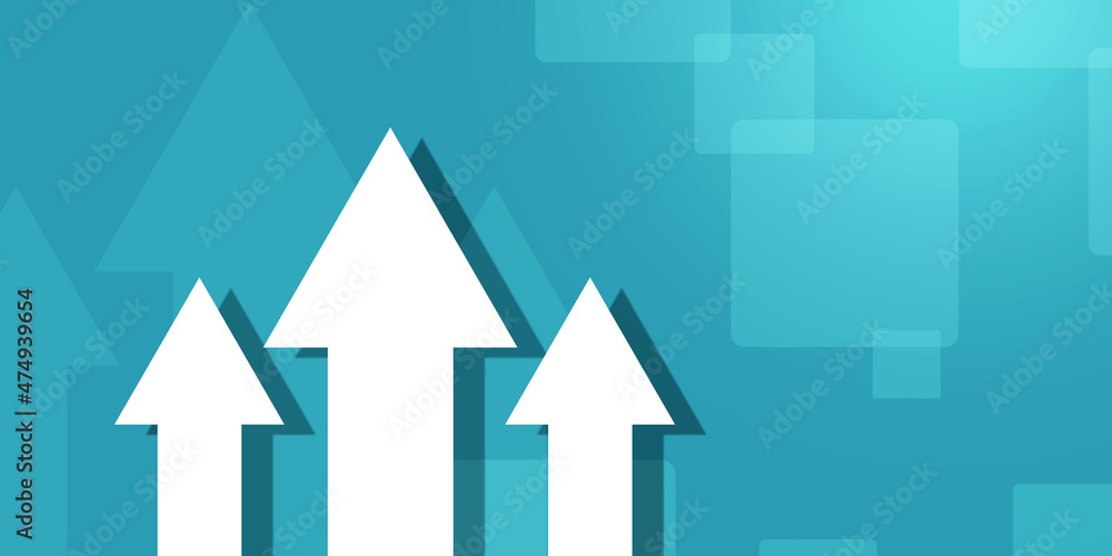 Rising arrow with success text . 2D illustration
Rising arrow with success text . 2D illustration