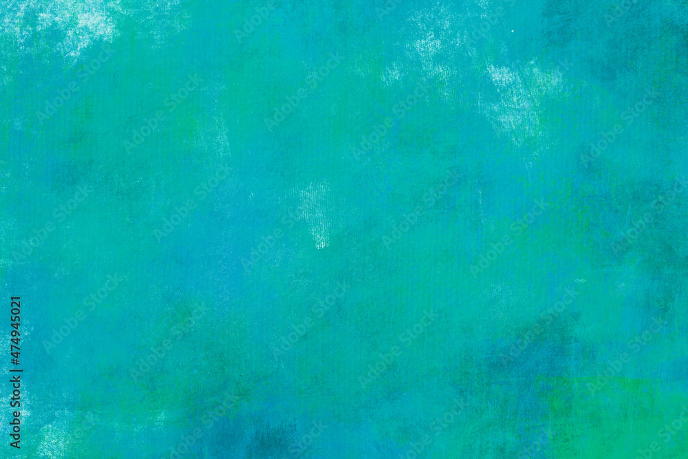 Blue and green stained canvas grungy backdrop Blue and green stained canvas grungy backdrop