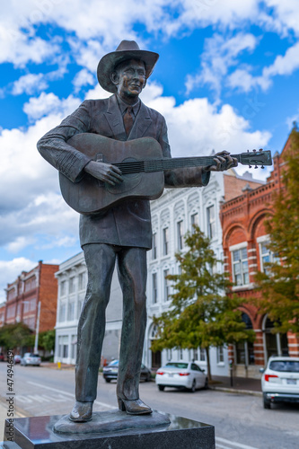 Hank Williams Statue - Montgomery, Alabama