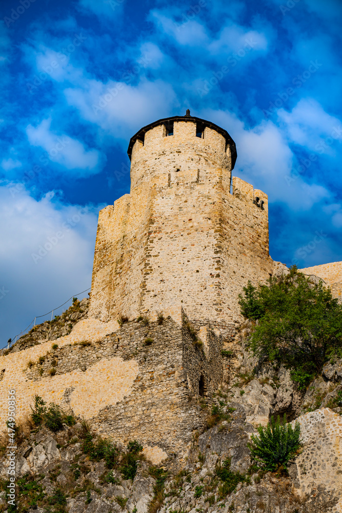 Golubac fortress in Serbia
