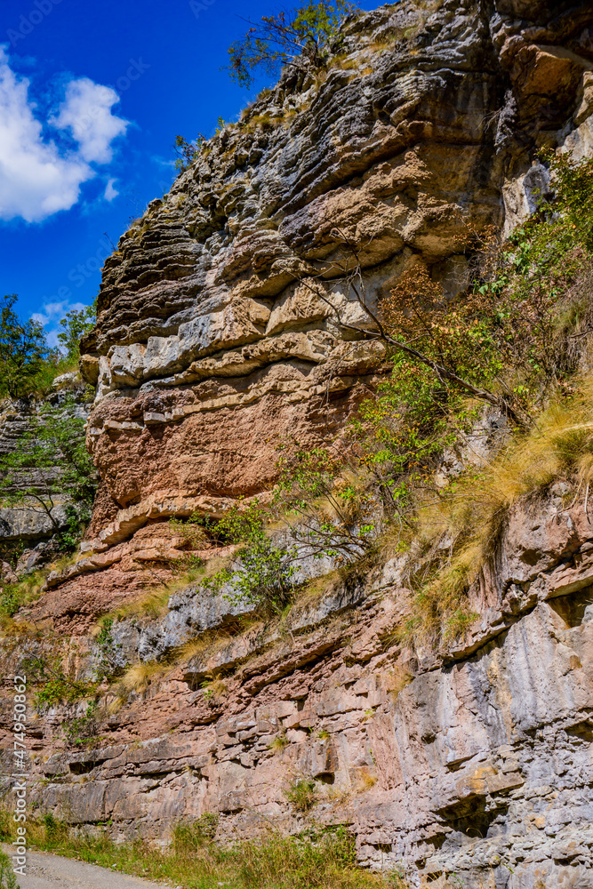 Boljetin river gorge in Eastern Serbia