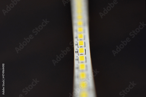 LED LED Strip LEDs Details Light Light Bulb Close-up photo