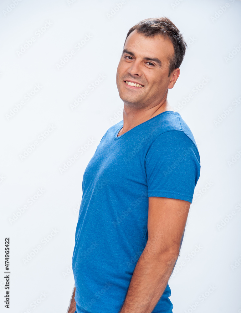 Young man with a smile.. Young man with a smile..