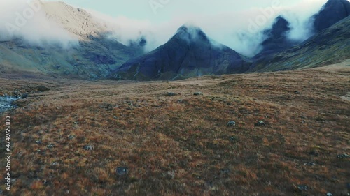 The Fairy Pools landscape, Isle of Skye, Scotland