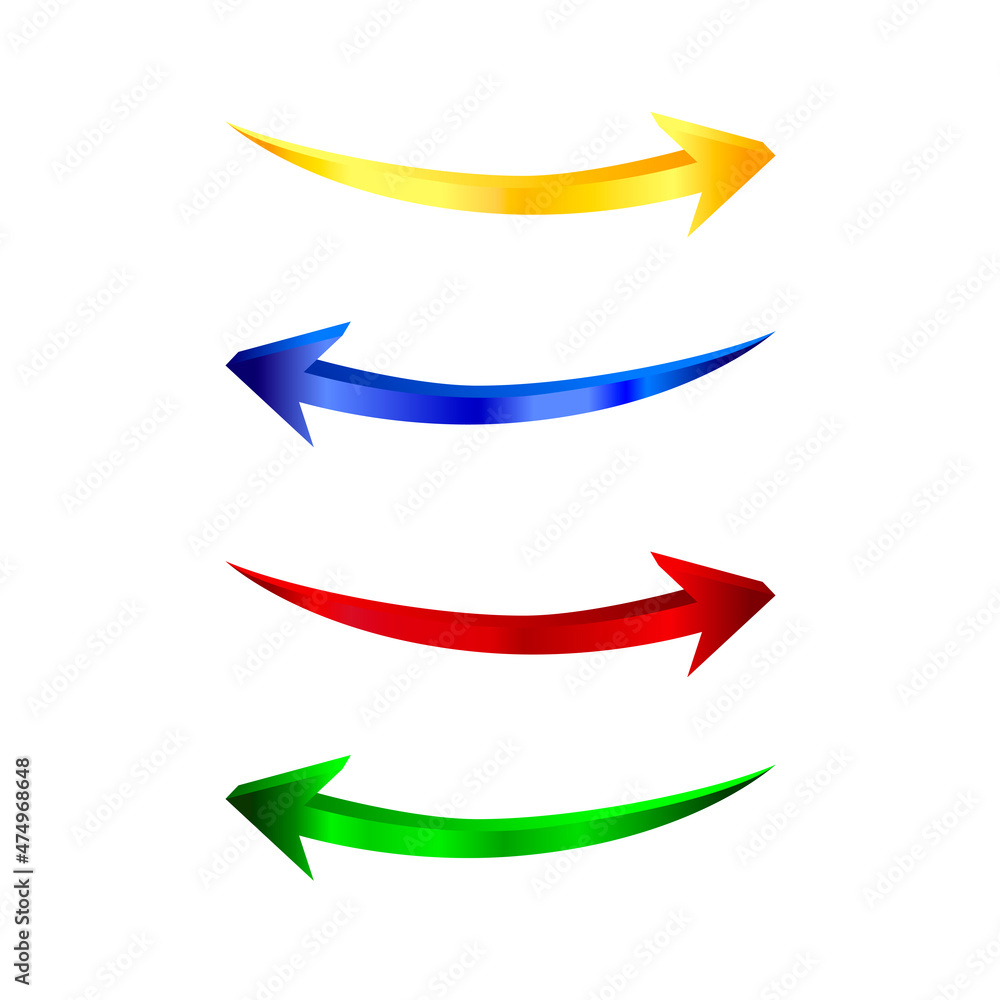 Fototapeta premium Arrow Icon Set