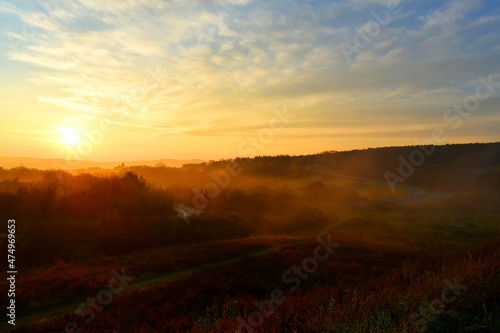 morning landscape sunrise