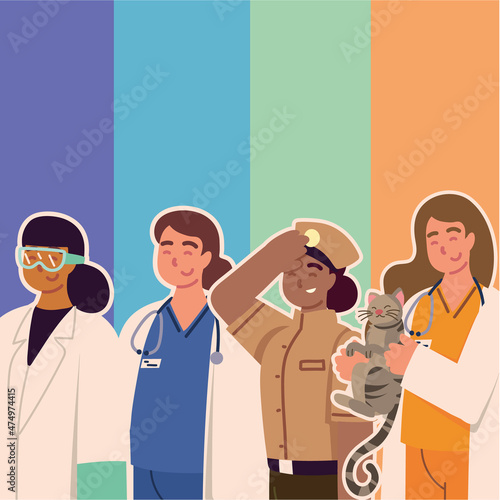 different female professions