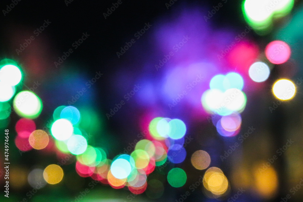 abstract bokeh background