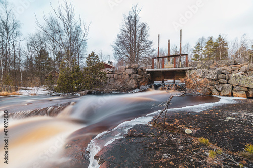 Dam at Kårestad and Södrekvarndammen