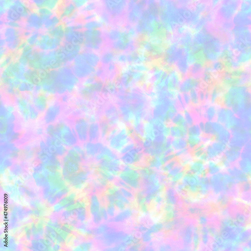Tie dye shibori seamless pattern. Abstract texture.