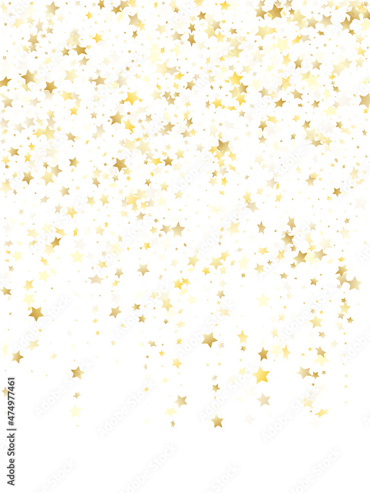 Flying gold star sparkle vector with white background. Flying gold star sparkle vector with white background.