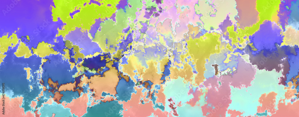 Fototapeta premium colorful abstract paint background, acrylic, watercolor