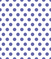 Wandcirkels Pantone 2022 very peri Paarse stippen patroon Very Peri  © Irina