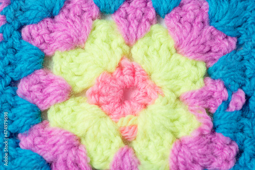 pattern knitted wool clothes handmade