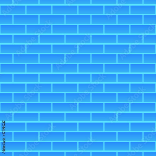 blue brick wall background