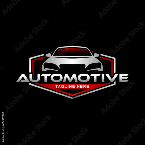 Automotive Car Vector Logo Template