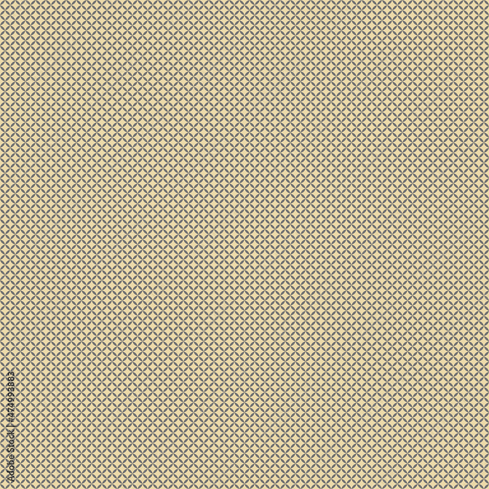 Fototapeta premium Seamless background for your designs. Modern vector gray and golden ornament. Geometric abstract pattern