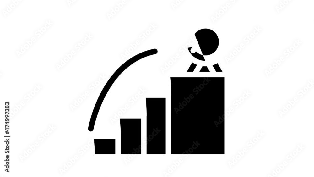 target aim shoot animated glyph icon target aim shoot sign. isolated on white background target aim shoot animated glyph icon target aim shoot sign. isolated on white background