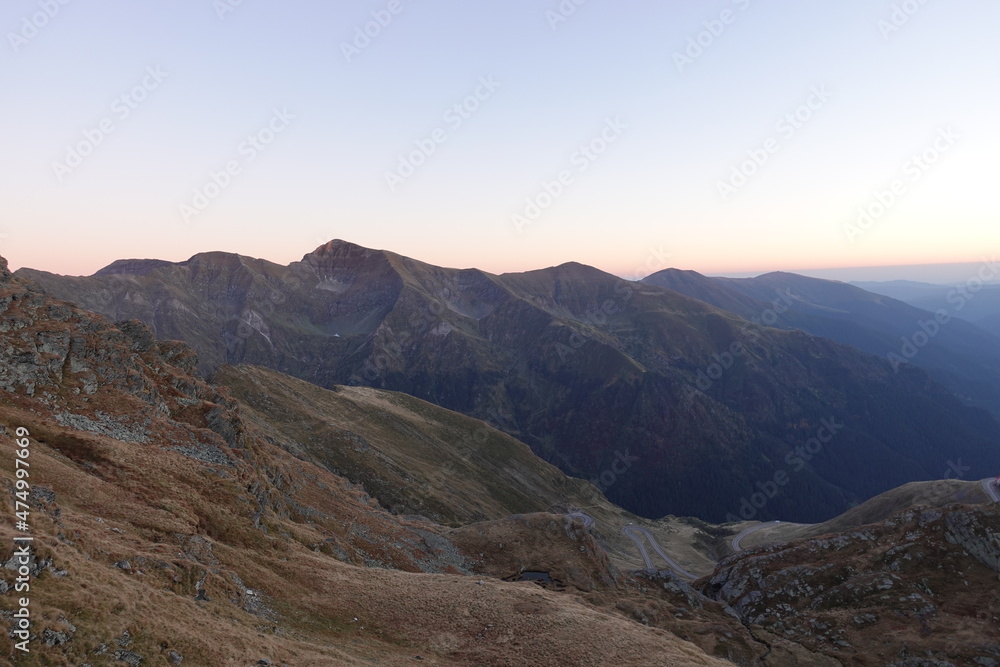 Mountain Scene in Romania