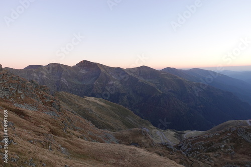 Mountain Scene in Romania