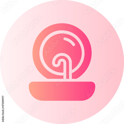basin gradient icon