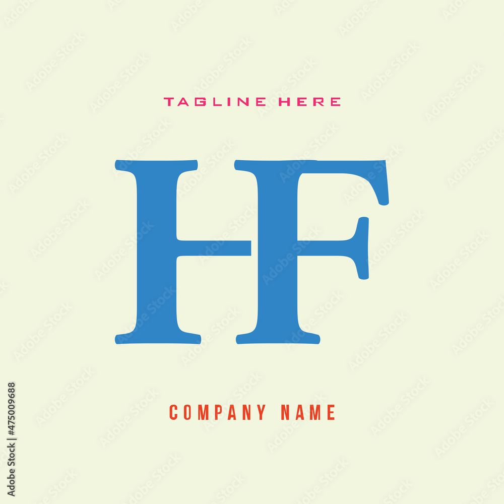 HF lettering logo is simple, easy to understand and authoritative HF lettering logo is simple, easy to understand and authoritative